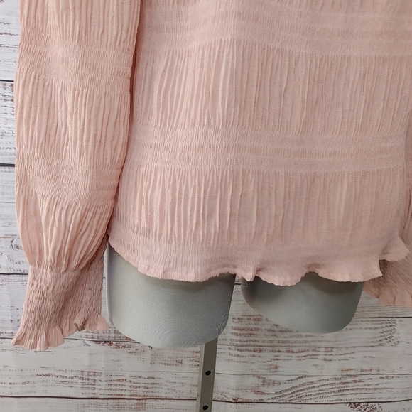 KENDALL + Kylie pink ruffle blouse S - Picture 8 of 11